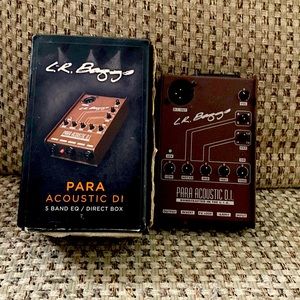 L.R. Baggs Para Acoustic DI with a 5 Band EQ Direct Box
